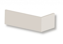 Угловая Клинкерная фасадная плитка облицовочная Roben (Роббен) Faro schwarz-nuanciert рельефная NF14,  240*71*115*14 мм