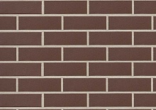 Alaska Braun glatt, 240*71*7 мм, Клинкерная фасадная плитка облицовочная под кирпич, ABCklinker