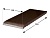 350*120*15 мм ОК35-02 коричневый глазурованный, Клинкерный подоконник, отлив - фасад дома klinker
