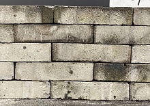 LUCY (ELDORADO) DF 210х25х65 мм, Плитка из кирпича Ручной Формовки для Вентилируемых фасадов с расшивкой шва Engels baksteen