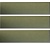 №25 Глазурованная Фасадная плитка Клинкерная облицовочная под кирпич 283х84х13,5 мм цвет зеленый RAL