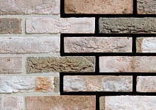 Carthago Carrara DF 214\103x24x66 мм, Угловая Плитка ручной формовки под кирпич для Фасада и Интерьера, Engels baksteen