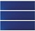 №30 Глазурованная Фасадная плитка Клинкерная облицовочная под кирпич 283х84х11 мм цвет синий RAL