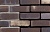 Amarante DF 210\100х25х65 мм, Угловая Плитка из кирпича Ручной Формовки для Вентилируемых фасадов с расшивкой шва Engels baksteen