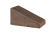 20.201210L Lode Brunis Фигурный кирпич для забора и перекрытий, малое 230x125x105мм, коричневый
