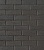 Клинкерная фасадная и интерьерная плитка облицовочная под кирпич Roben (Роббен) Aarhus-Anthrazit рельефная NF14, 240*71*14 мм