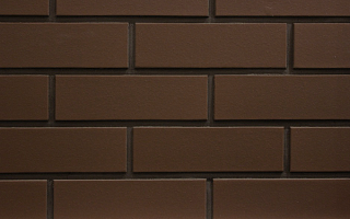 Клинкерная Плитка для Вентилируемых фасадов без расшивки шва Коричневый. Braun ABC  287*85*23 мм