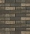 Клинкерная фасадная и интерьерная плитка облицовочная под кирпич Roben (Роббен) Aarhus-Silberschwar рельефная NF14, 240*71*14 мм