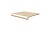 Клинкерная ступень флорентинер противоскользящая плитка Interbau Nature Art Bambus beige, 360*320*9,5 мм