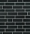 Клинкерная фасадная и интерьерная плитка облицовочная под кирпич Roben (Роббен) Faro schwarz-nuanciert гладкая NF9, 240*71*9 мм