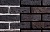 Obsidiaan DF 215х25х65 мм, Плитка из кирпича Ручной Формовки для Вентилируемых фасадов с расшивкой шва Engels baksteen