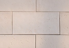 Травертин-1 Искусственный камень плитка для навесного вент фасада без расшивки шва  200X400X24 мм