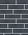 Мичиган-2 черная клинкерная фасадная плитка под кирпич 245*65*7 мм, керамин