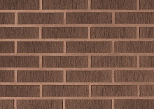 Кирпич клинкерный облицовочный коричневый, Lode ASAIS BRUNIS  штриховая, 250*120*65 мм
